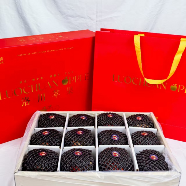 高(gāo)端洛川富士禮盒12枚禮盒